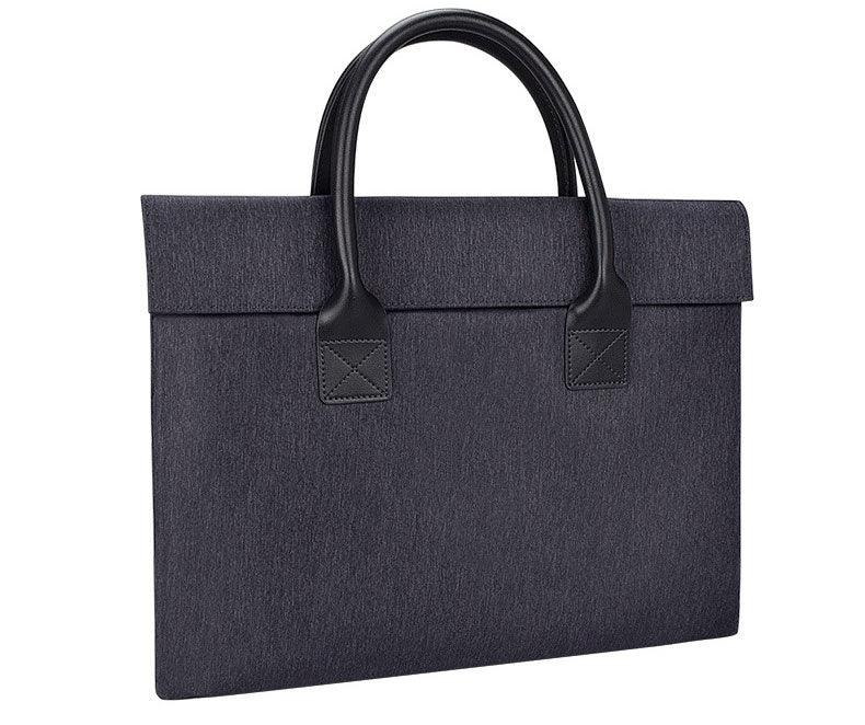 Authentic New Style Collection Portable Laptop Bag- Grey - Obeezi.com