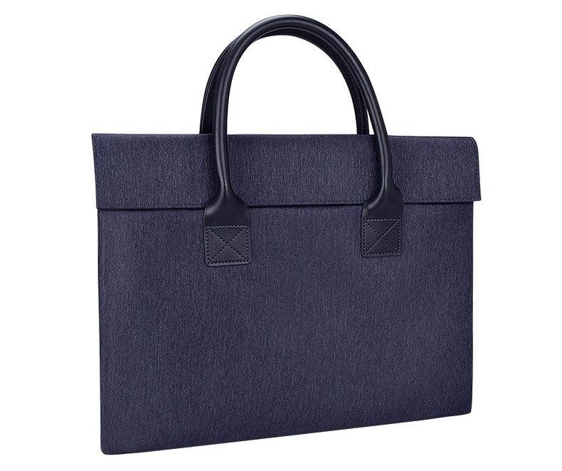Authentic New Style Collection Portable Laptop Bag-Navy Blue - Obeezi.com