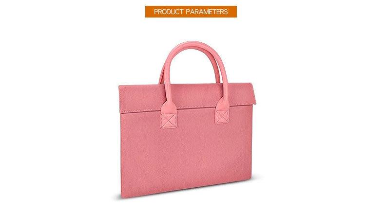 Authentic New Style Collection Portable Laptop Bag- Pink - Obeezi.com
