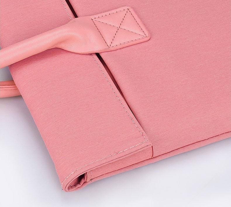 Authentic New Style Collection Portable Laptop Bag- Pink - Obeezi.com