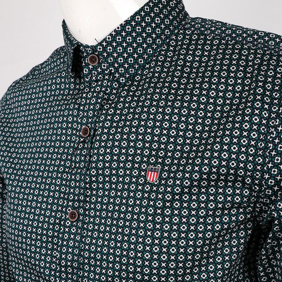Badgley Dotted Well Styled Shirts - Obeezi
