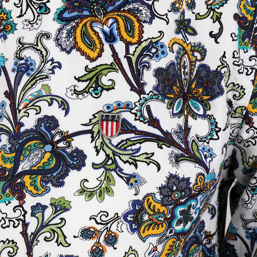 Badgley Flowery Mens Well Styled Shirts - Obeezi