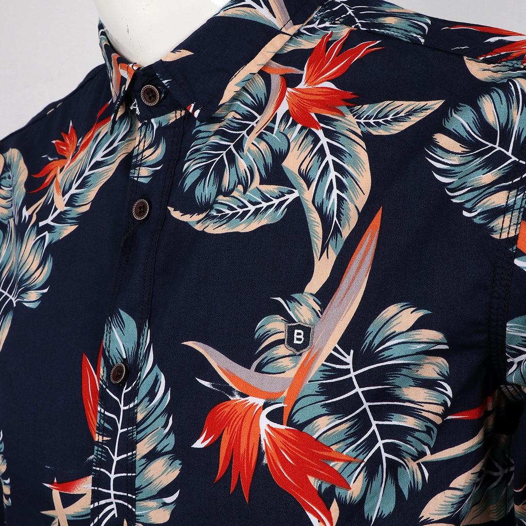 Badgley Flowery Well Styled Shirts - Obeezi