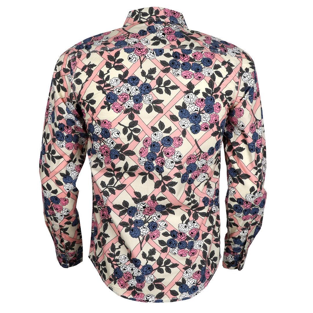Badgley Mens Flowery Styled Shirts - Obeezi