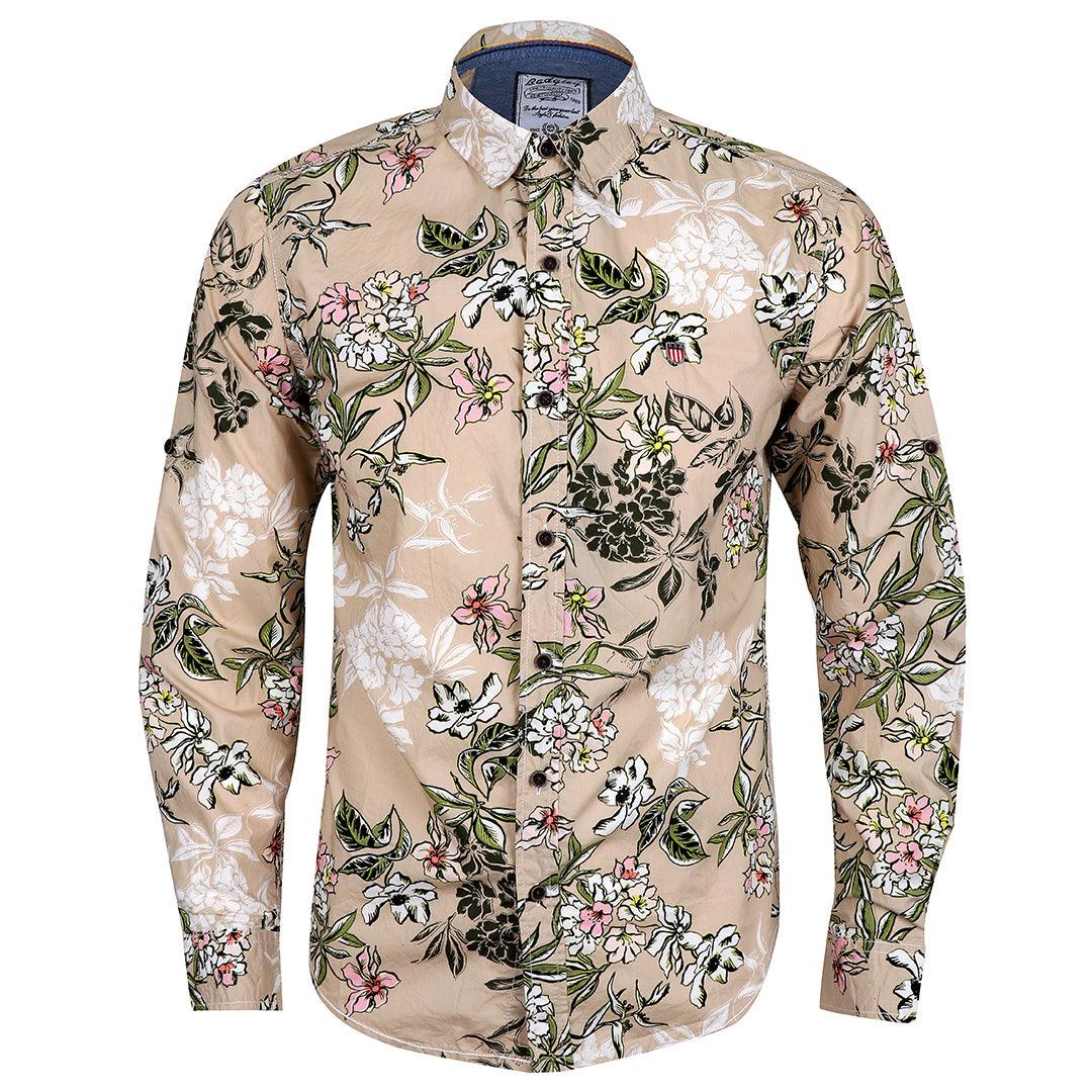 Badgley Mens Styled Flowery Shirts - Obeezi