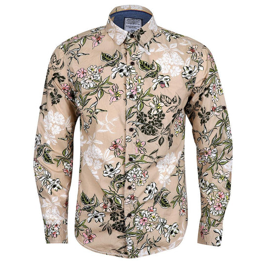 Badgley Mens Styled Flowery Shirts - Obeezi