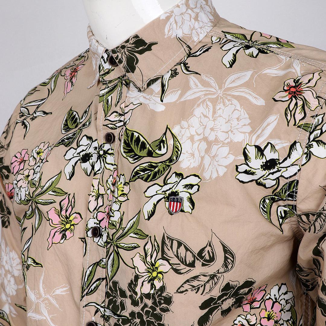 Badgley Mens Styled Flowery Shirts - Obeezi