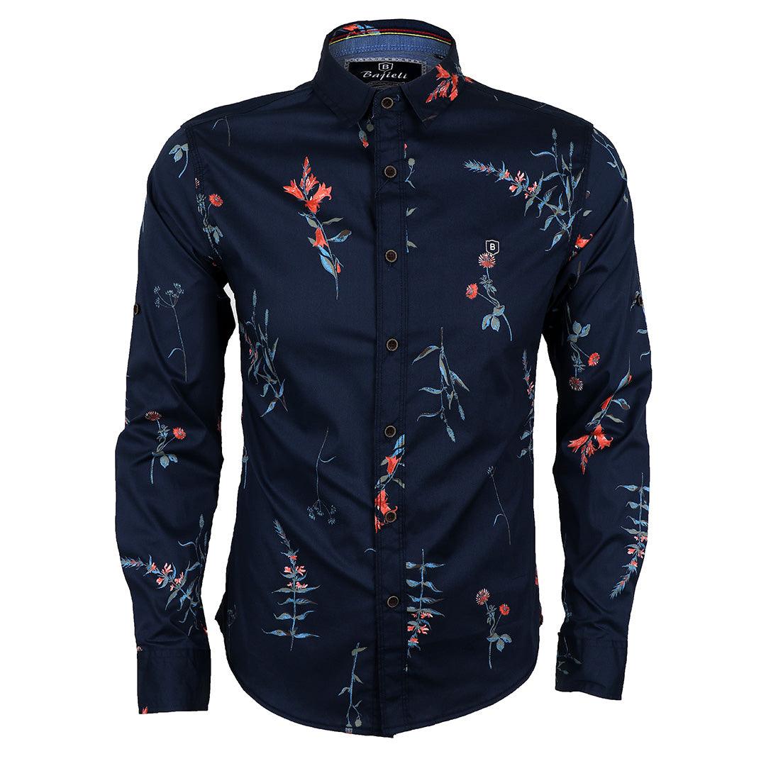 Baijeli Executive Style Collection Shirt- NavyBlue - Obeezi