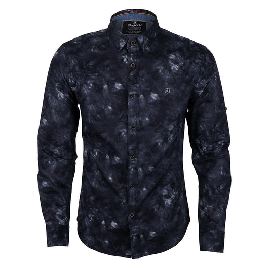 Bajieli Cotton Linen Vintage Long Sleeve Style Men Shirt - Obeezi