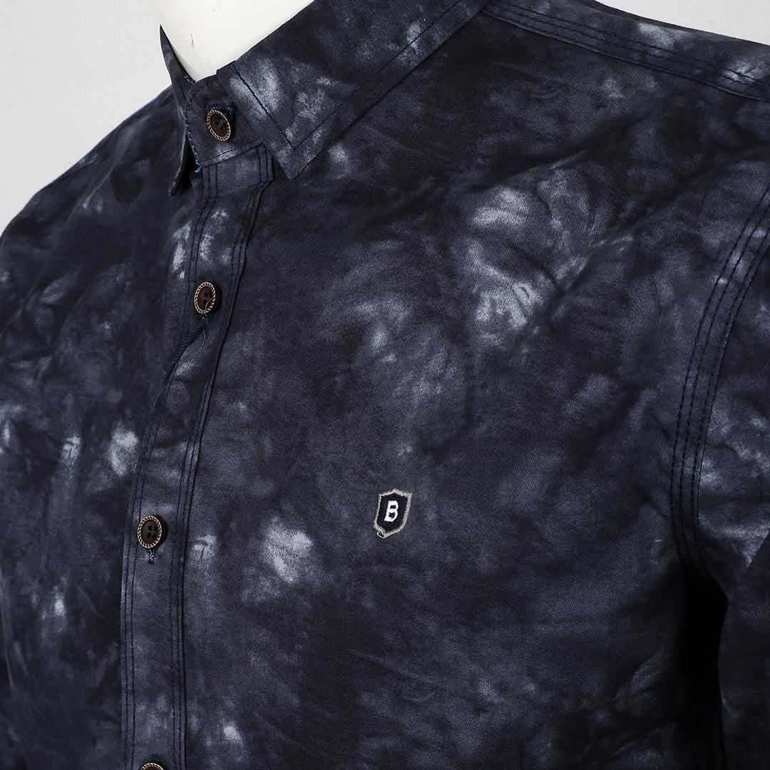 Bajieli Cotton Linen Vintage Long Sleeve Style Men Shirt - Obeezi