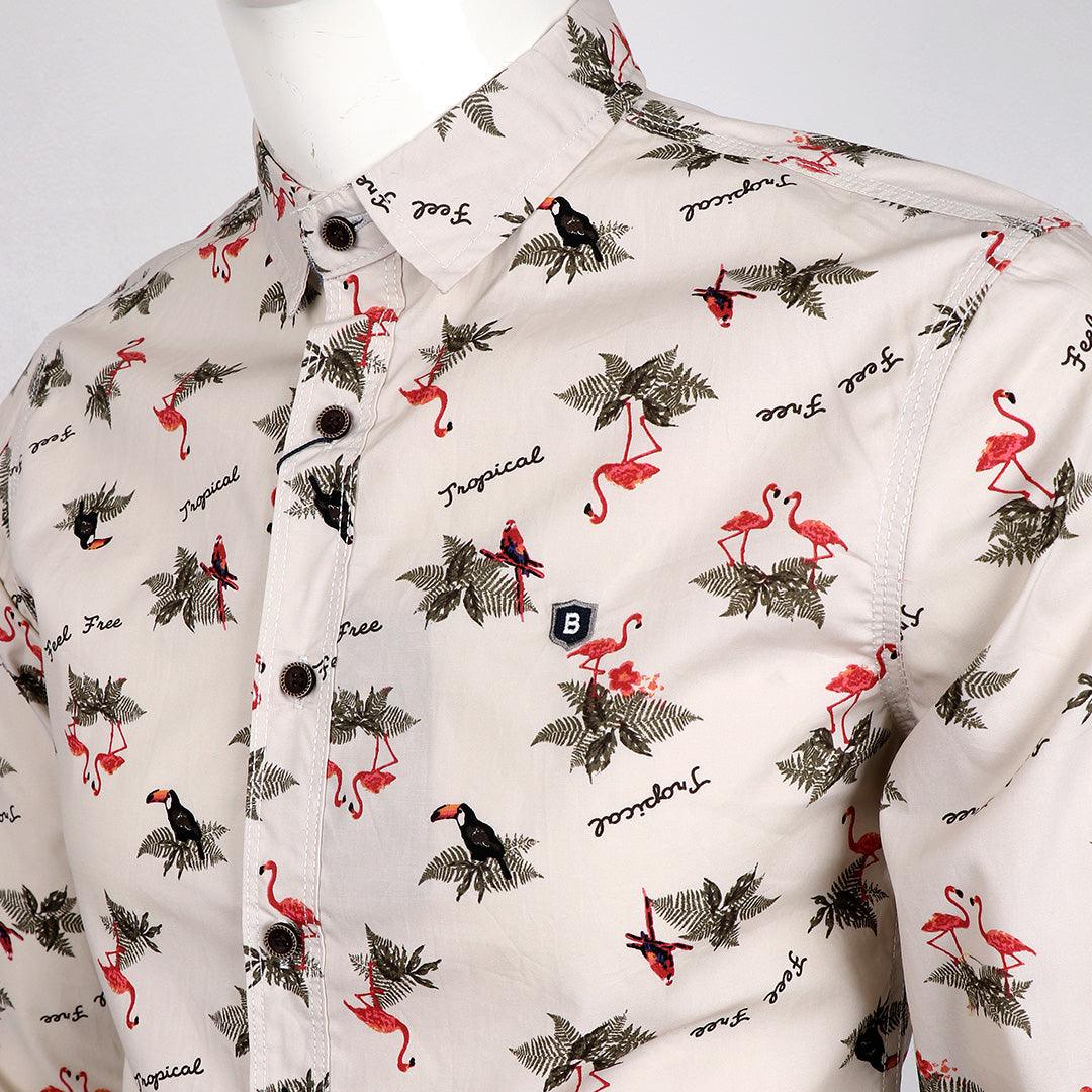 Bajieli Finest Bird Print Quality Shirts - Obeezi