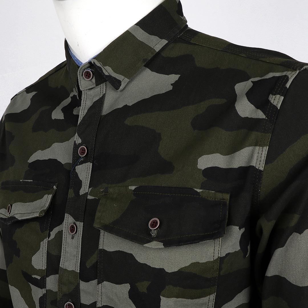 Bajieli Finest Camouflaged Well Cut Quality Shirts - Obeezi