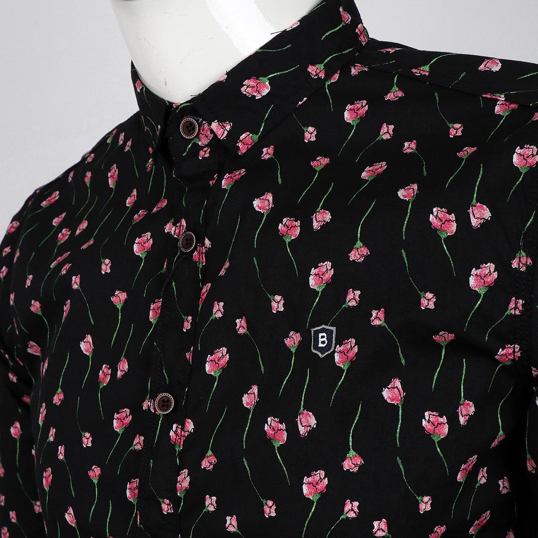 Bajieli Finest Quality Flowery Vintage Shirt New York City - Obeezi