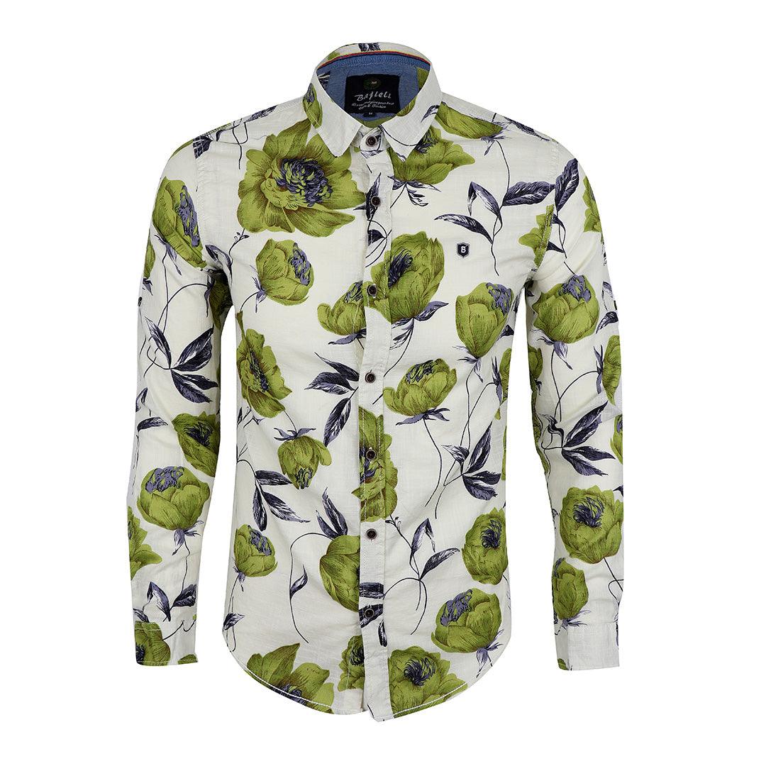 Bajieli Floral Styled Fashionable LongSleeve Shirt - Obeezi.com