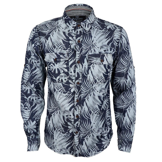 Bajieli Vintage Flowered Designed Long Sleeve Shirt - Obeezi