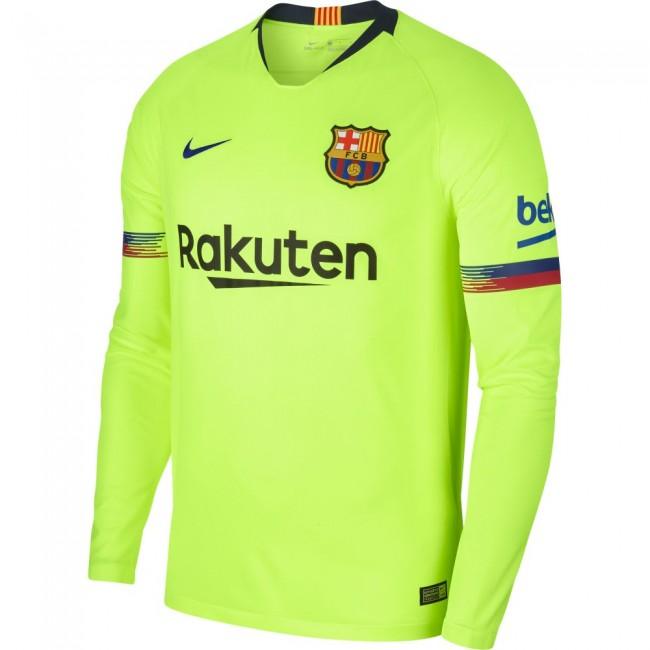 Barcelona Away 2018-2019 LongSleeve Jersey - Obeezi