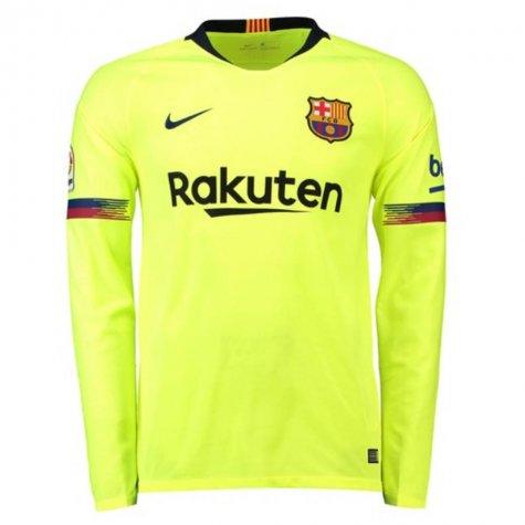 Barcelona Away 2018-2019 LongSleeve Jersey - Obeezi