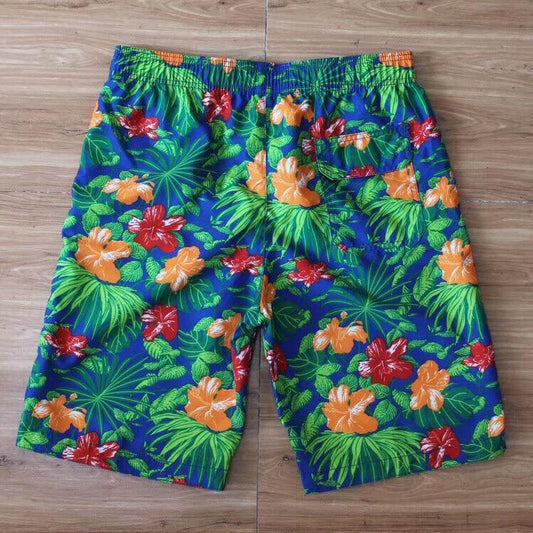 Beach Fashion Wear Floral Pattern Casual Short Multicolor - Obeezi