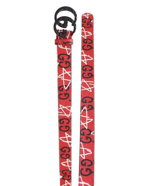 Belts With Genuine Fashion Print Black Buckle - Obeezi.com