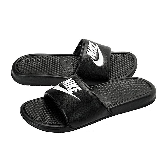 Benassi Jdi Men's Slide - Black / White - Obeezi