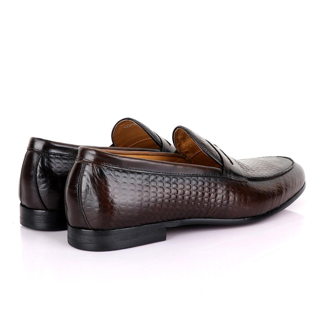Berluti Crocodile Leather Men's Shoe-Coffee - Obeezi