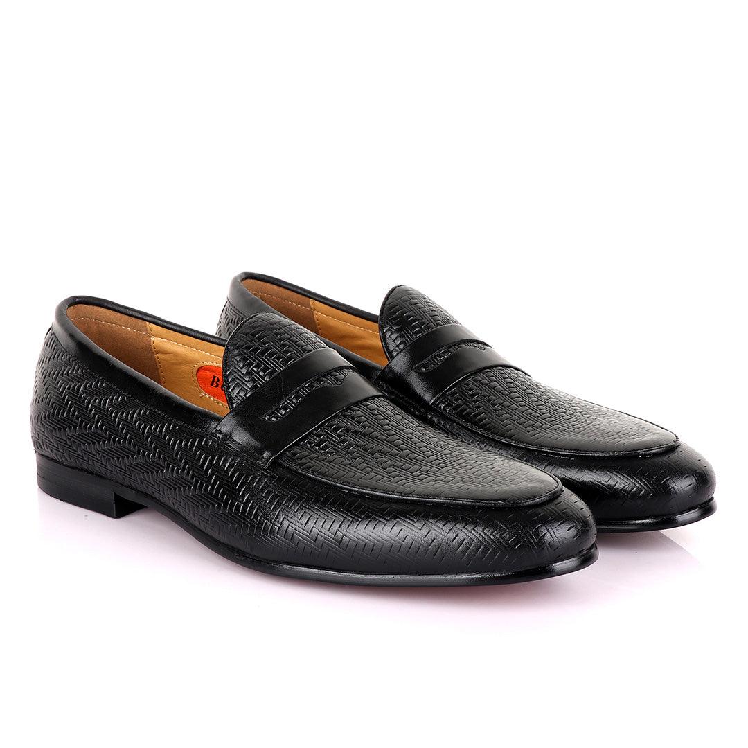 Berluti Custom Design Leather-Black - Obeezi