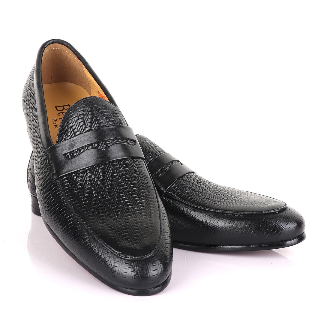 Berluti Custom Design Leather-Black - Obeezi