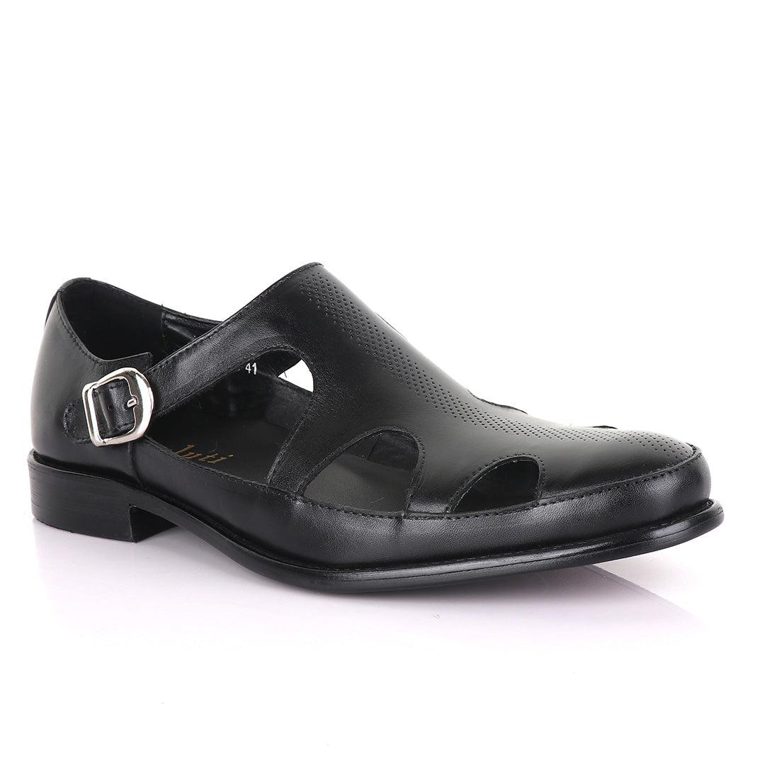 Berluti Designer Men's Shoe-Black - Obeezi