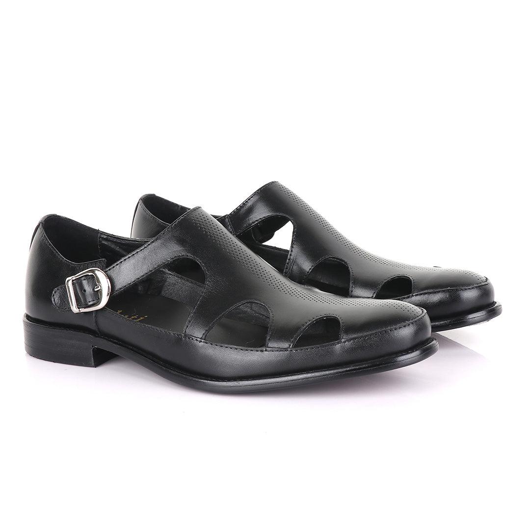 Berluti Designer Men's Shoe-Black - Obeezi