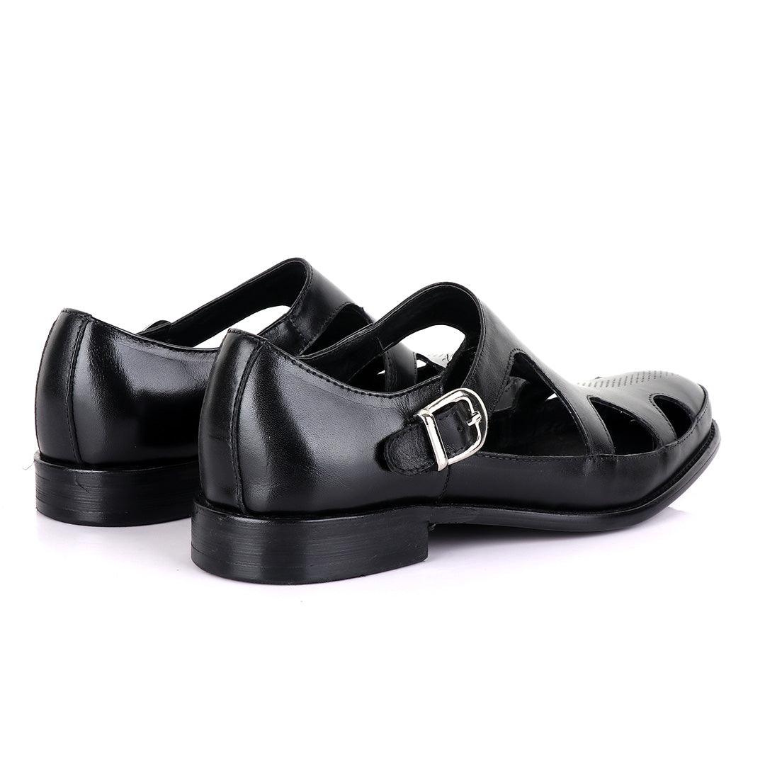 Berluti Designer Men's Shoe-Black - Obeezi