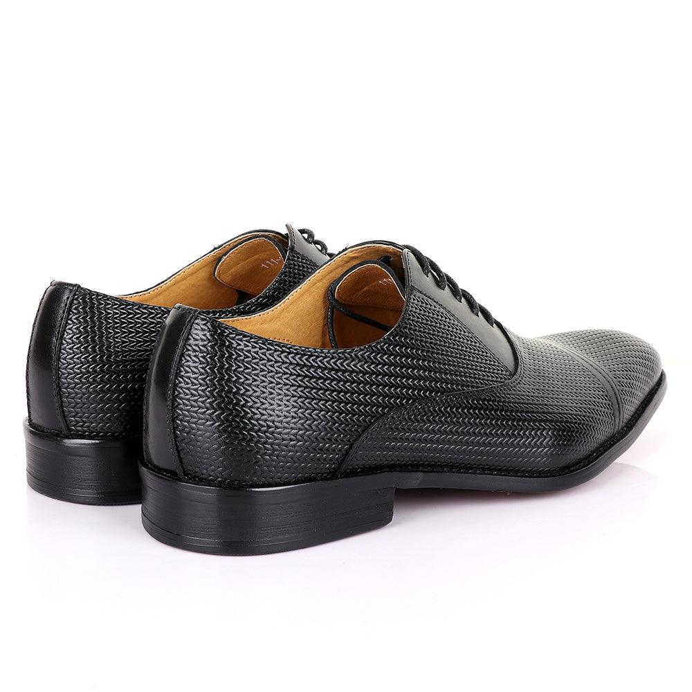 Berluti Formal Oxford Black Leather shoe - Obeezi