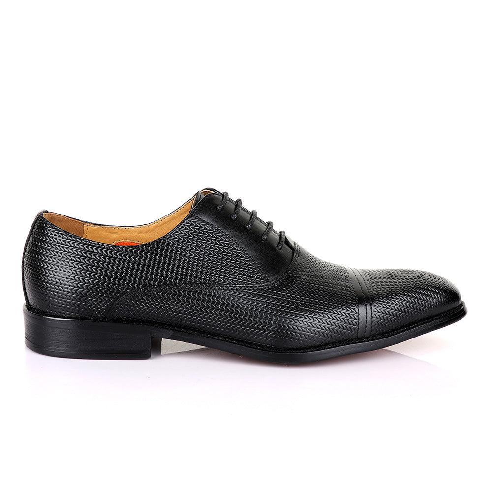 Berluti Formal Oxford Black Leather shoe - Obeezi