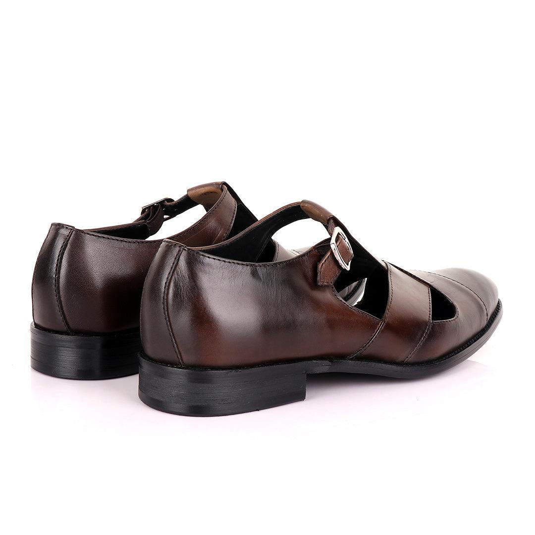 Berluti Men's Designer Shoes-Coffee - Obeezi
