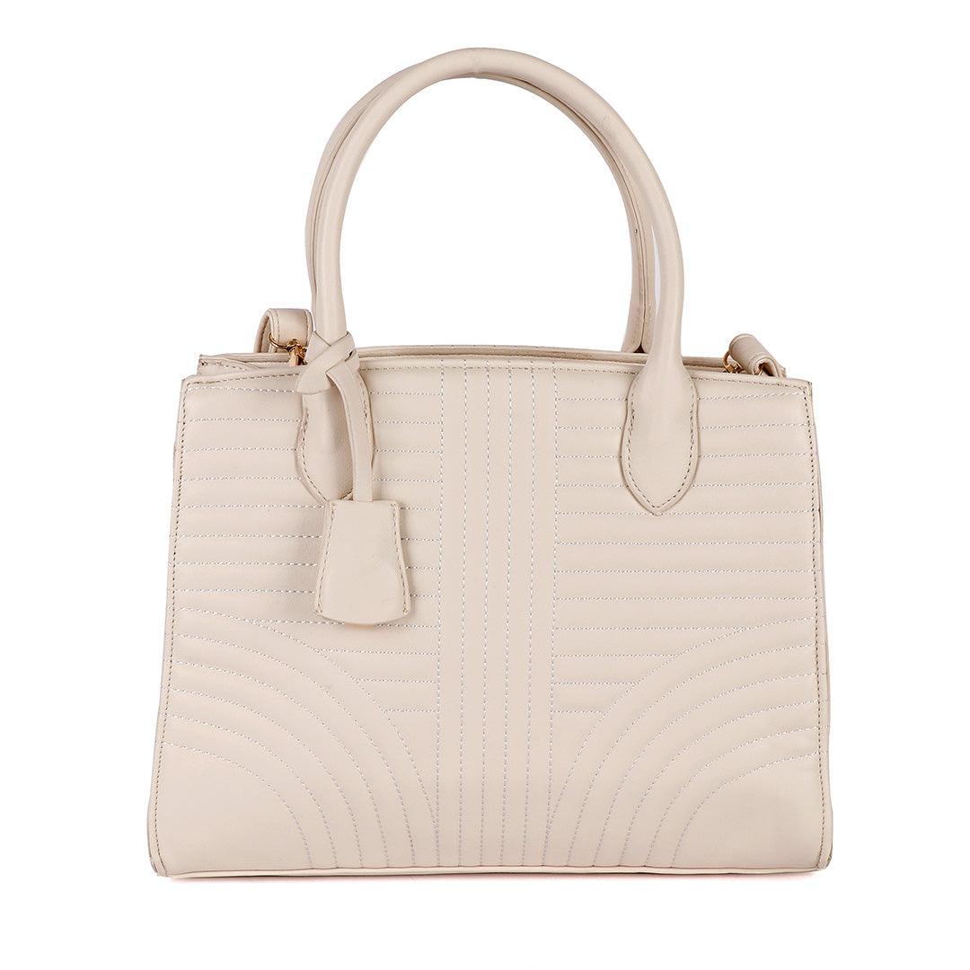 Biege Designer Fashion Women Tote handbag With purse - Obeezi.com