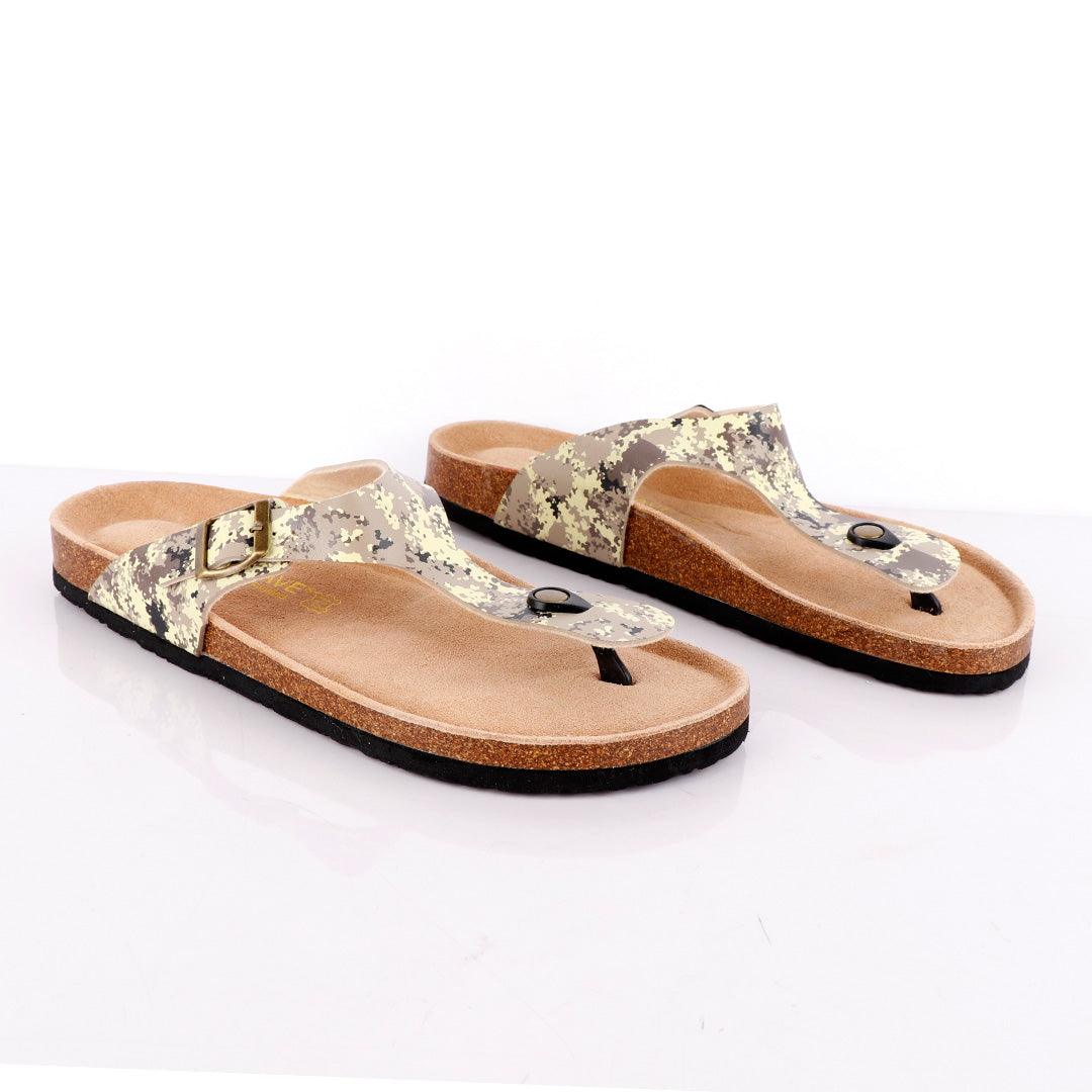 Big Brave "Birkenstock" Camouflage Flat Slippers - Obeezi
