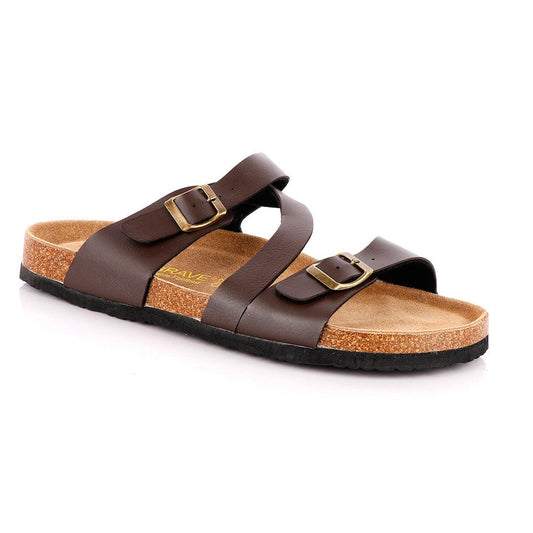 BigBrave 'Birkenstock' Salina Double Buckle Sandal Slippers - Obeezi