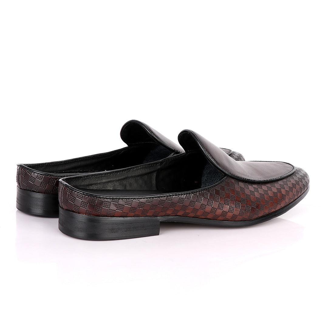 Billionaire Classic Sole House Coffee Mole Leather Shoe - Obeezi