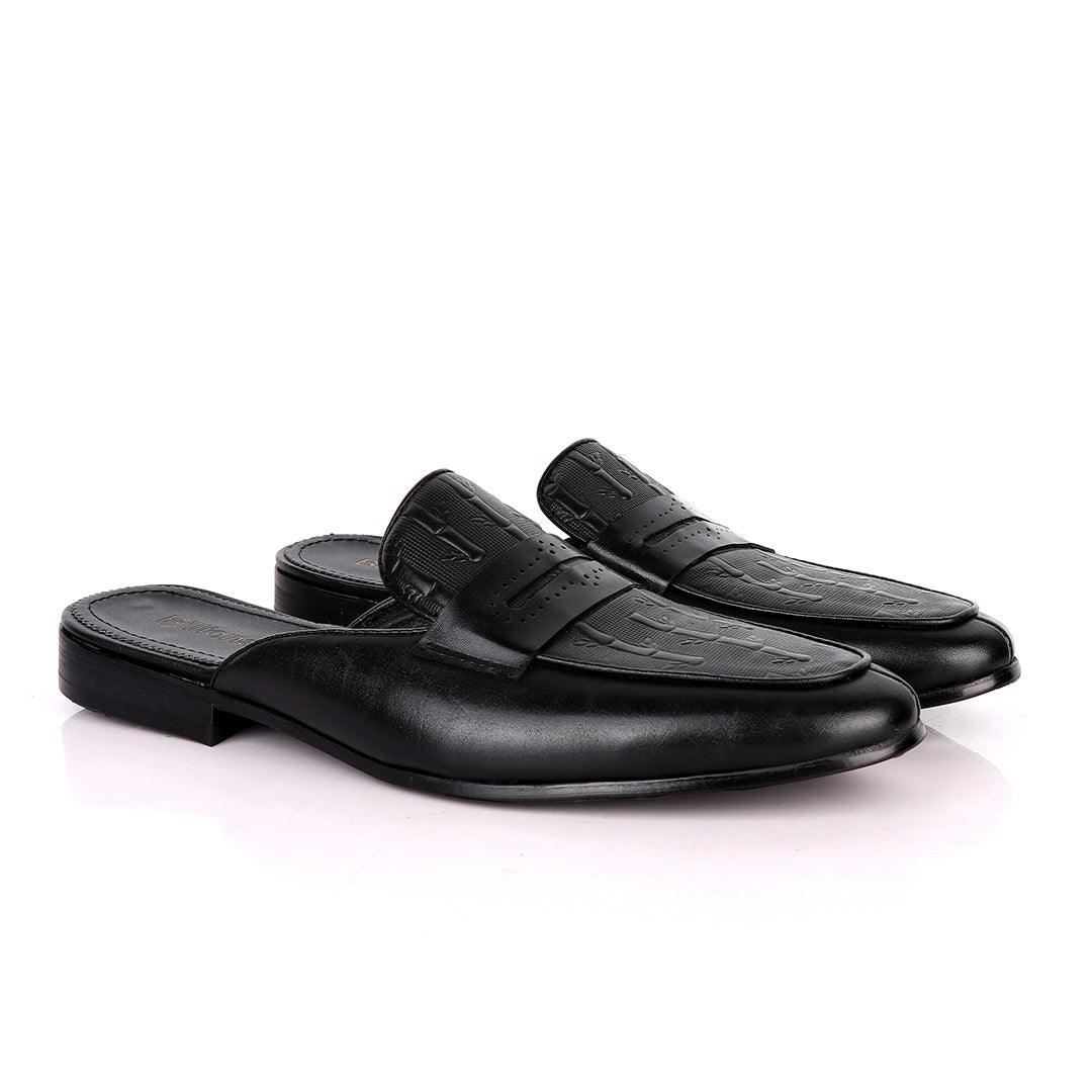 Billionaire Flower Designer Half Shoes - Obeezi