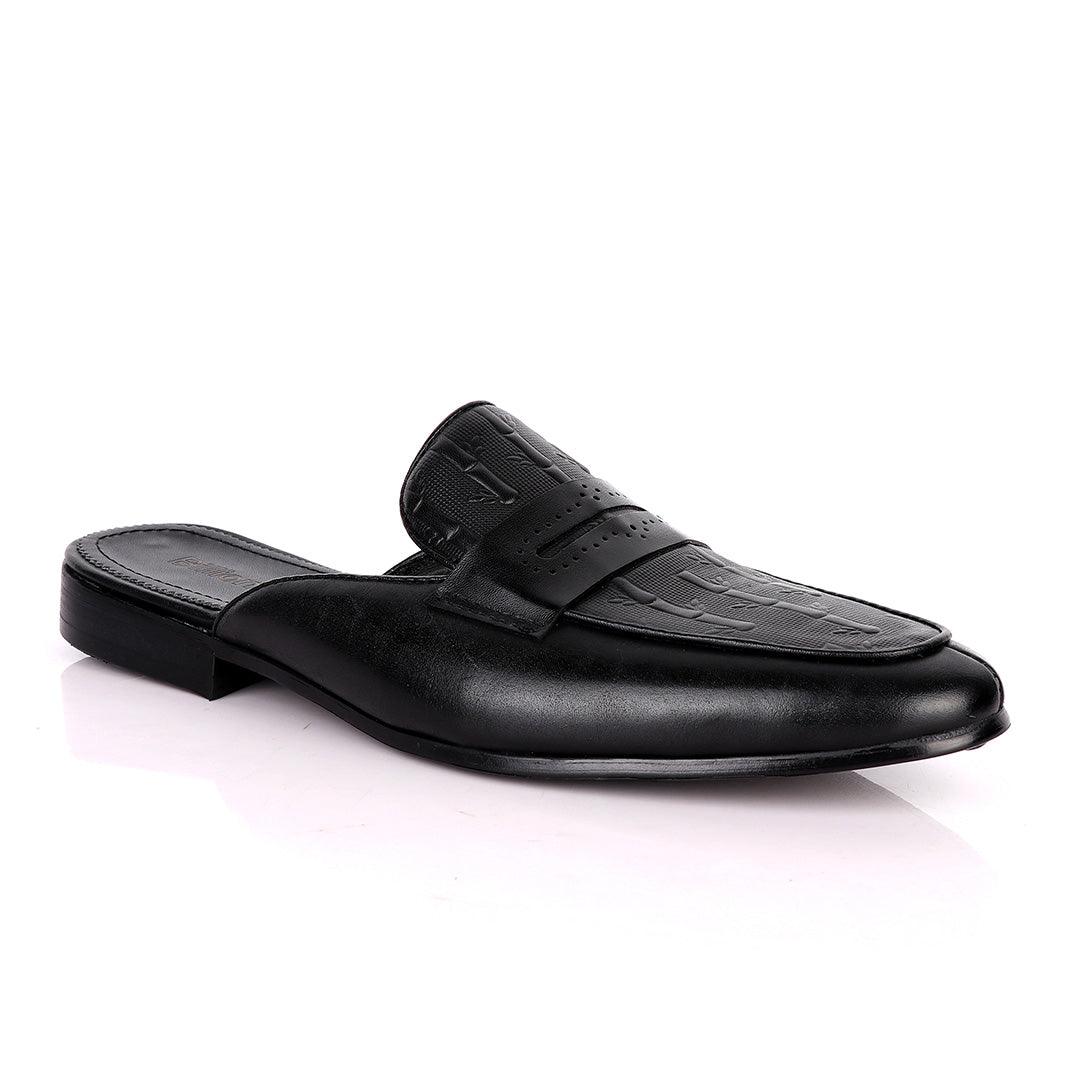 Billionaire Flower Designer Half Shoes - Obeezi