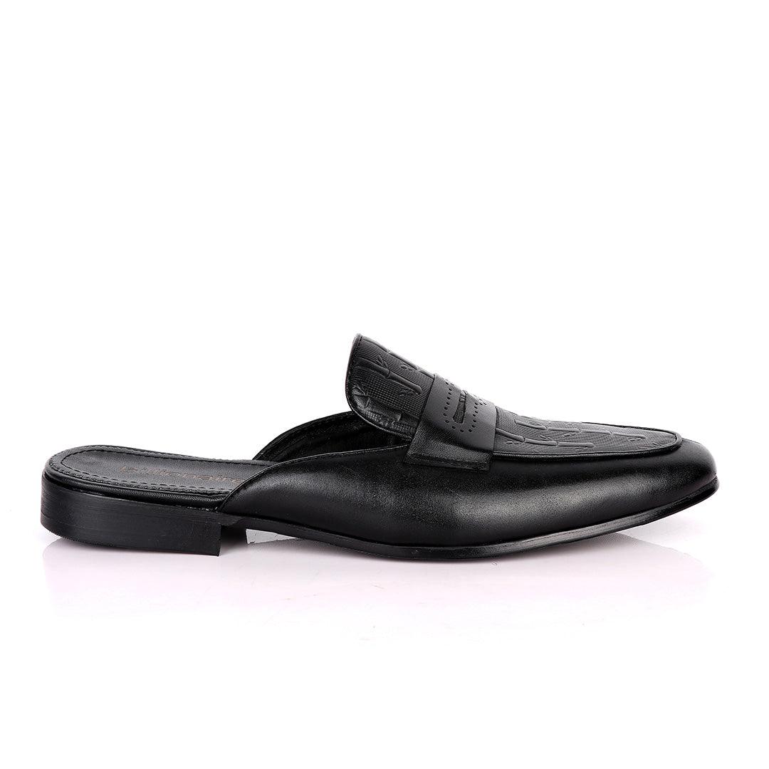 Billionaire Flower Designer Half Shoes - Obeezi