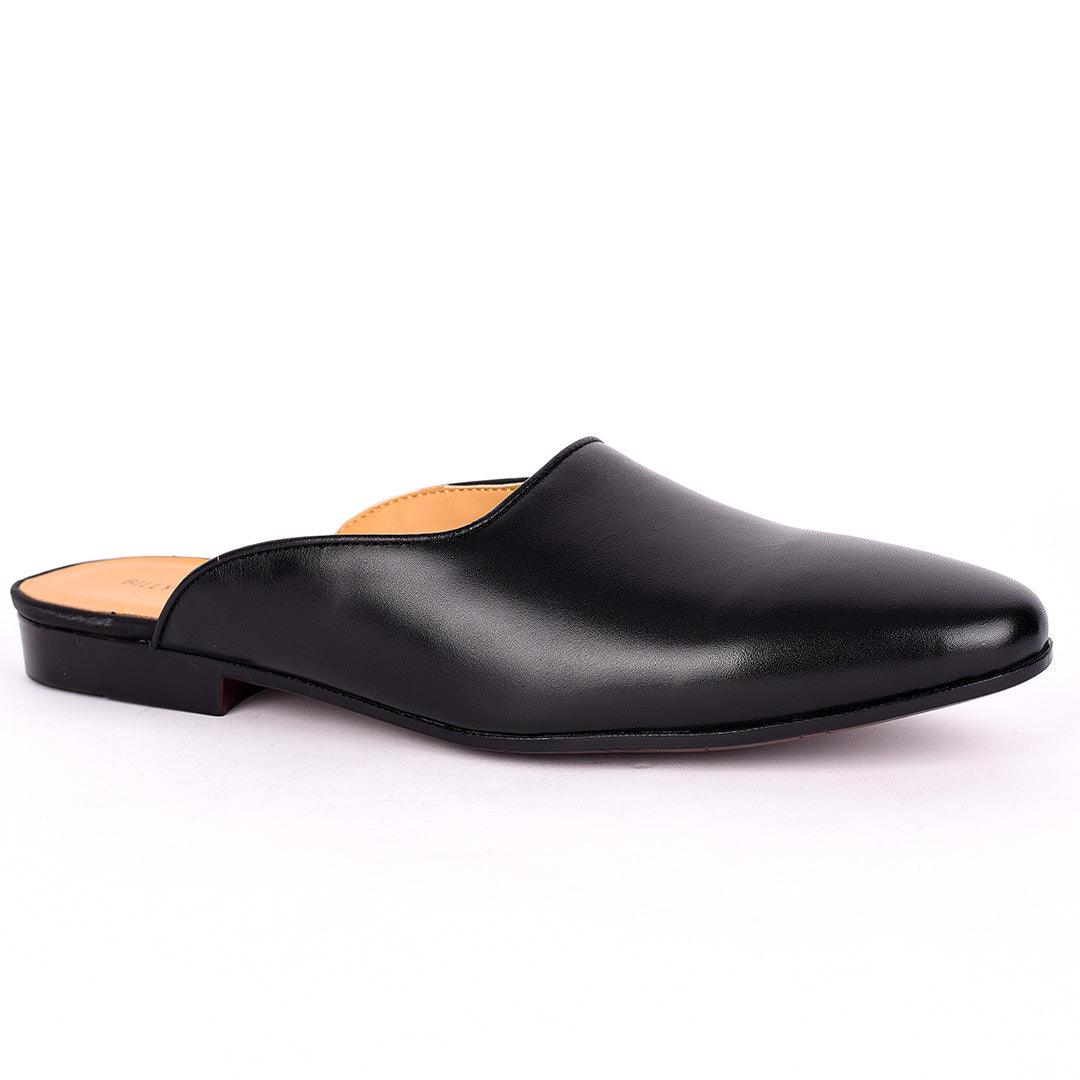 Billy Garrisons Plain leather Designed Men's Half Shoe - Obeezi.com