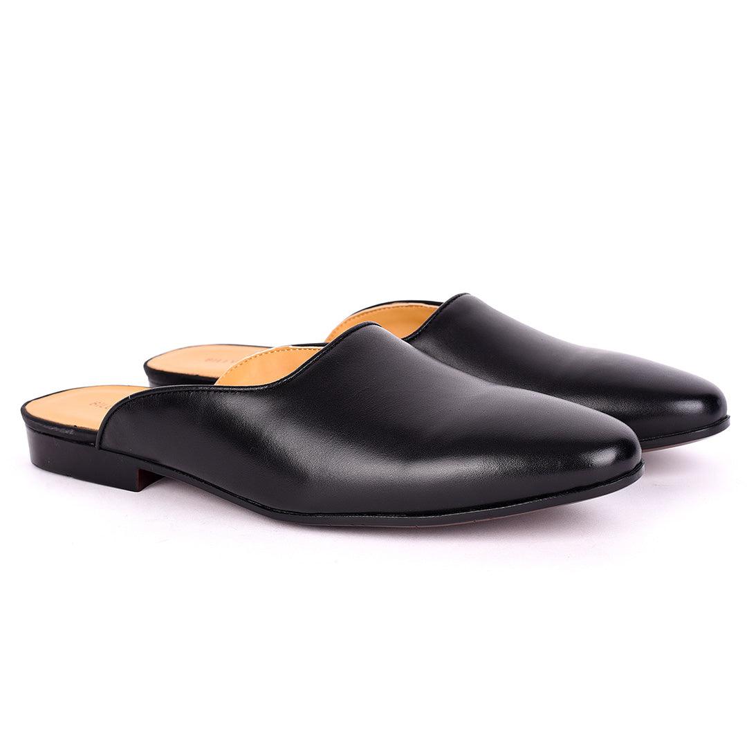 Billy Garrisons Plain leather Designed Men's Half Shoe - Obeezi.com