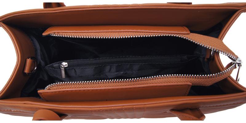 Black Designer Fashion Women Tote handbag With purse - Obeezi.com