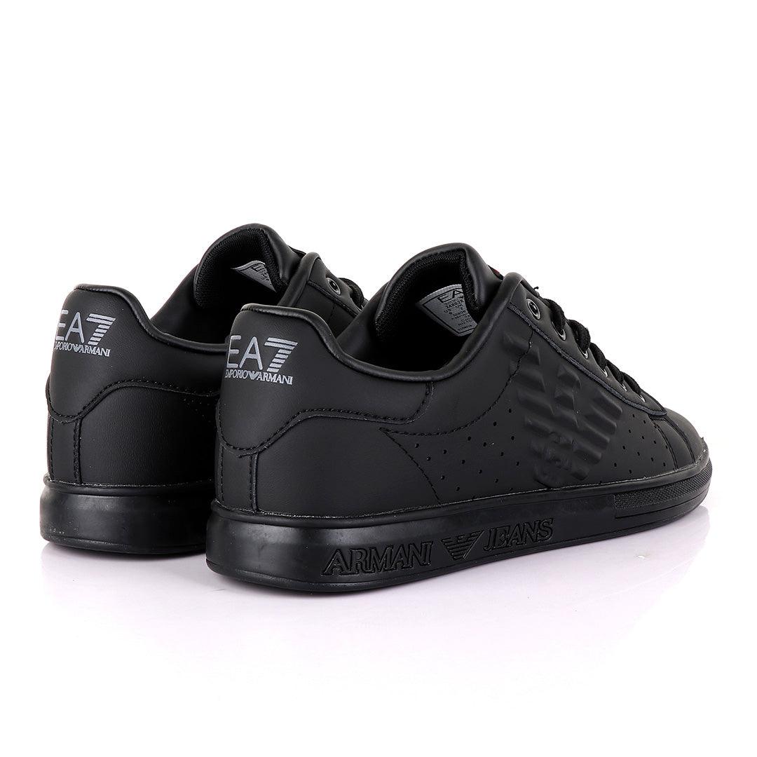Black Logo Sneakers - Obeezi