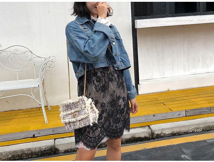 Boho Rug Sling Leather Cream Multicolored Handbag - Obeezi.com