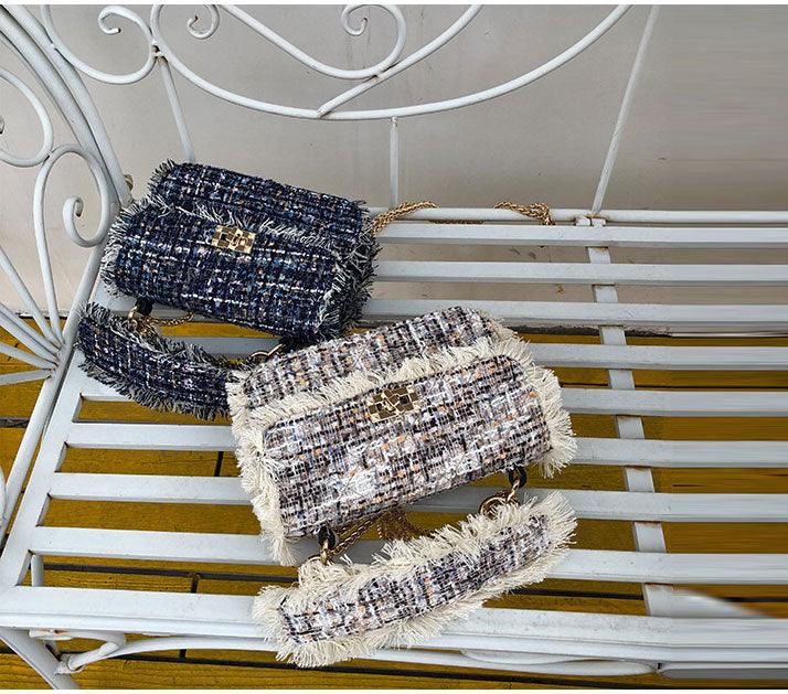 Boho Rug Sling Leather Cream Multicolored Handbag - Obeezi.com