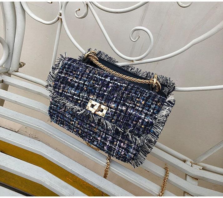 Boho Rug Sling Leather Multicolored Handbag - Obeezi.com