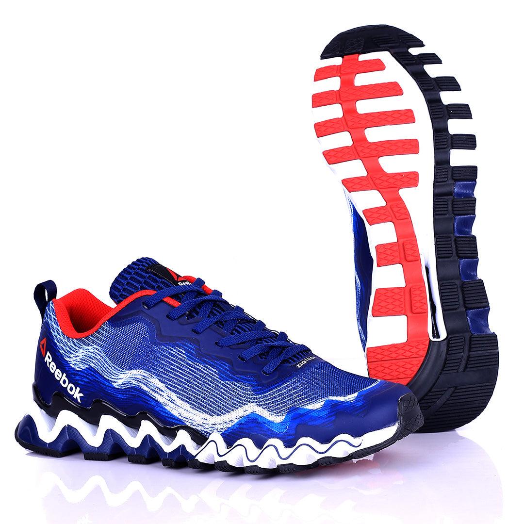 BOK Classic Leather Low-Top Sneaker- Blu - Obeezi.com