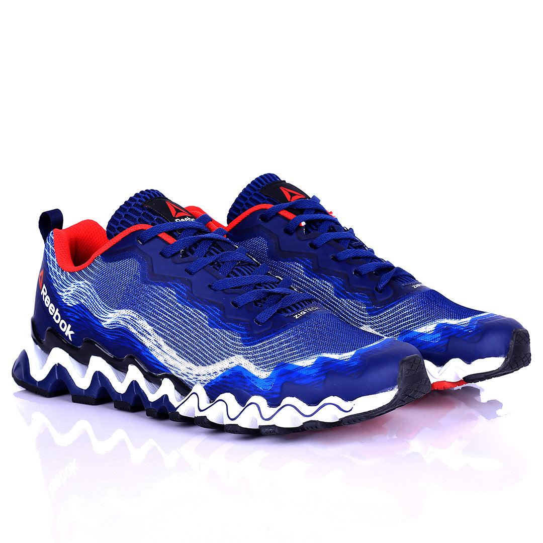 BOK Classic Leather Low-Top Sneaker- Blu - Obeezi.com