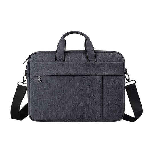 Brinch Waterproof Casual Business Side Zipper Designed Laptop Bag-Grey - Obeezi.com